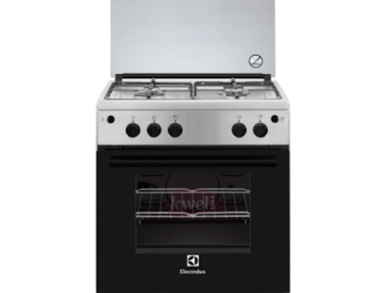 Electrolux 60cm Gas Cooker EKG6000G6Y with Gas Oven and Grill, Automatic gas cut off Gas Cookers