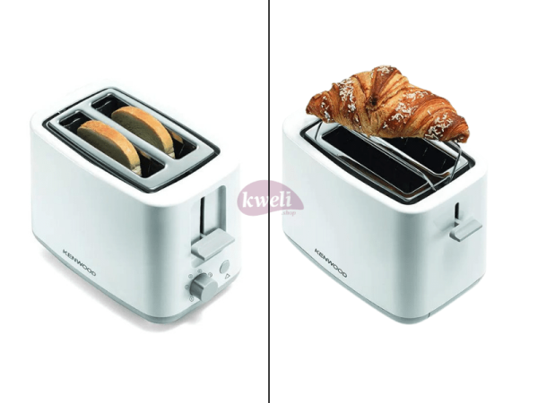 Kenwood 2-in-1 Integrated Bread Toaster TCP01, 2-Slice Bread Toaster, 760 watts, White Bread Toasters 3