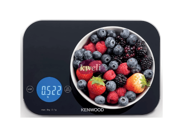 Kenwood 5g - 8 Kg Kitchen Scale with Touch Control WEP50 - Glass