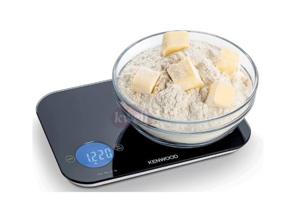 Kenwood 5g – 8 Kg Kitchen Scale with Touch Control WEP50 – Glass Kitchen Scales 3