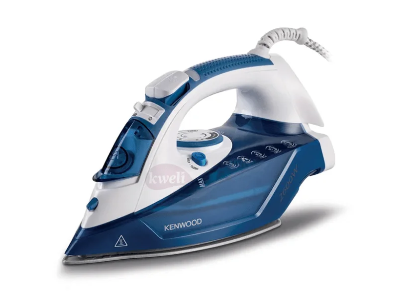 Buy New Kenwood Steam Iron With Ceramic Soleplate STP75 Non stick Flat Iron 2600 Watts In Uganda South Sudan FREE Delivery Pay In Installments Cash On Delivery 1 Year Warranty