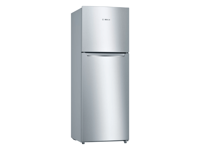 Bosch 250-litre Refrigerator with Top Freezer, Frost-free KDN25NL2N5; Serie | 4 Free-standing fridge-freezer, Inox-look Double Door Fridges 4