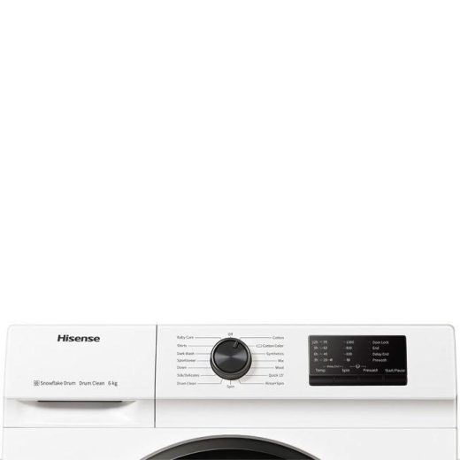 Hisense 6kg Front Load Washing Machine programs