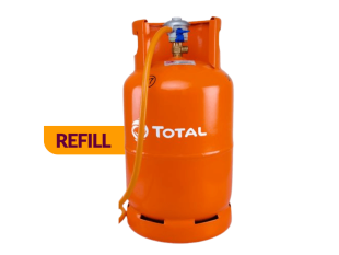 Total Gas 12kg Refill; 12kg Gas Refill, Installation LPG Cooking Gas