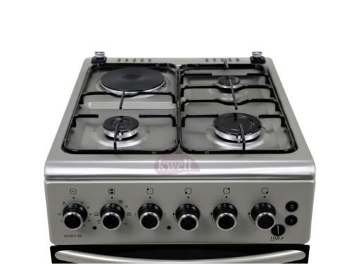 IQRA 50x60cm Cooker; 3 Gas + 1 Electric
