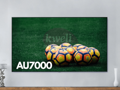 Samsung 43 inch Smart TV UA43AU7000; 4K UHD Smart TV, Bluetooth, Phone Mirror with Tap-View, Free-to-Air, Bluetooth. 4K UHD Smart TVs 4