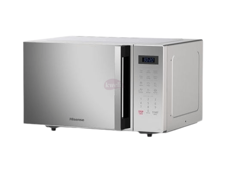 Hisense 25-litre Microwave Oven H25MOMS7HG; Grill, 900-watts power, 6 auto programs, kitchen timer Microwave Ovens