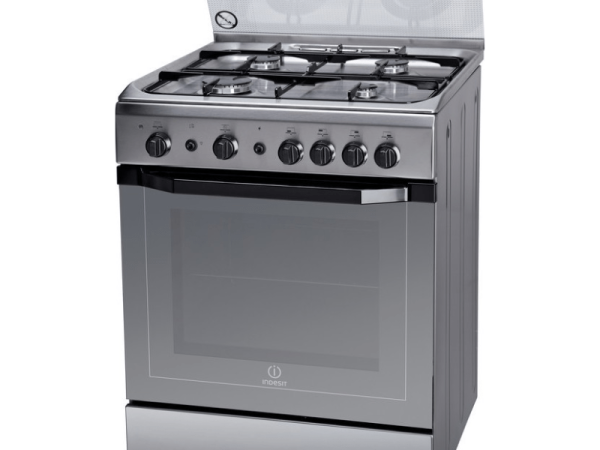 Indesit 60cm Gas Cooker with Gas Oven and Grill – I6TG; 4 Gas Burners, Automatic Ignition Gas Cookers 3