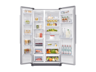 Samsung 540-litre Side-by-side Refrigerator RS54N3A13S8;  All-round Cooling, Frost-free, Digital Inverter Compressor Samsung Refrigerators 2