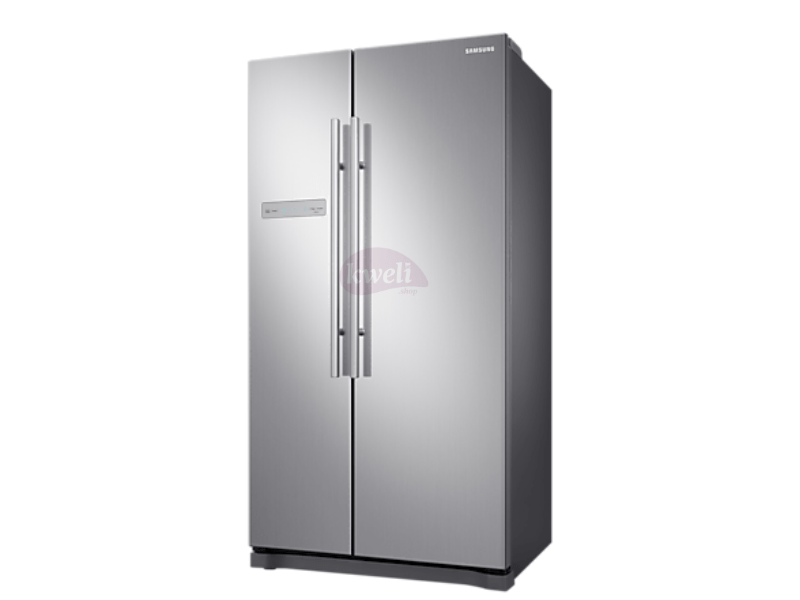 Samsung 535-litre Side-by-side Refrigerator RS54N3A13S8;  All-round Cooling, Frost-free, Digital Inverter Compressor Samsung Refrigerators