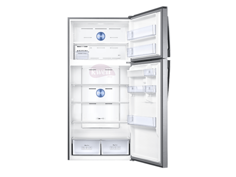 Samsung 618-litre Refrigerator RT62K7110SL; Double Door, Top Freezer, Twin Cooling, Inverter, Frost-free Double Door Fridges 4