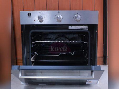 IQRA Built-in Electric Oven IQ-BO60E; 60cm, 2 Oven Trays, Fan, Oven Timer Built-in Ovens