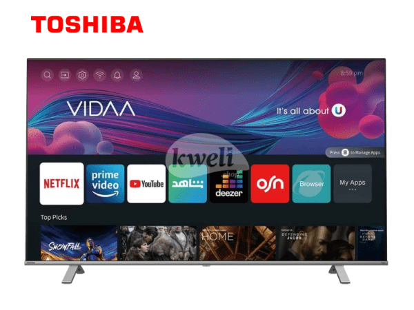 Toshiba 65 Inch Smart TV 65C350 - 4K UHD VIDAA Smart TV