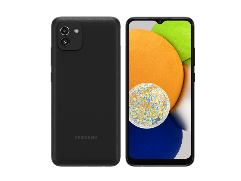 SAMSUNG Galaxy A03 Smartphone; 48MP Camera, 3GB RAM, 32GB ROM, 5000 mAh Battery Android Phones 3