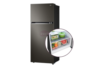 LG 395-litre Refrigerator GN-B392PXGB; Double Door, Mirror Finish, Door Cooling+™, LinearCooling™, Frost-free Refrigerators Double door fridge