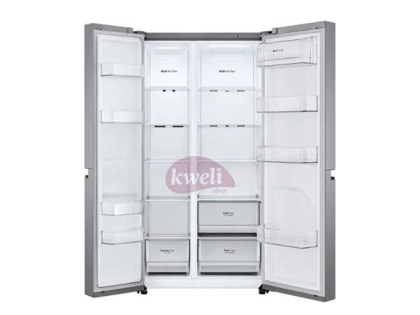 LG 649-Litre Refrigerator GC-B257JLYL; Side By Side Refrigerator, Multi Air Flow,  Smart Diagnosis™, Frost-free LG Fridges 6