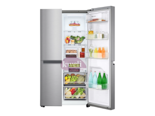 LG 649-Litre Refrigerator GC-B257JLYL; Side By Side Refrigerator, Multi Air Flow,  Smart Diagnosis™, Frost-free LG Fridges 2
