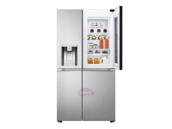 LG 674/635-litre Refrigerator GC-X257CSES; Knock-knock, Side By Side Fridge with Instaview & Door-in-Door™ in Noble Finish LG Fridges 4