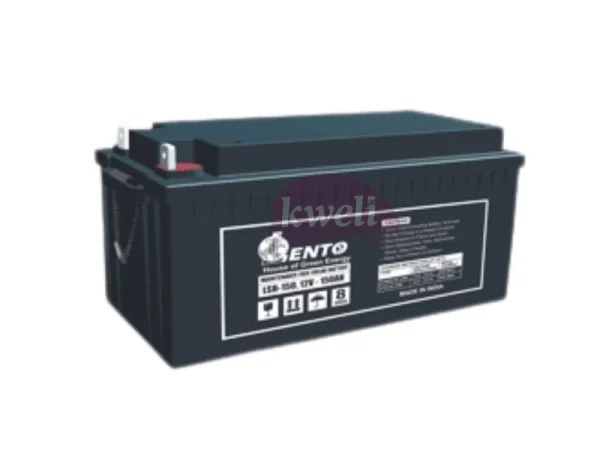 Lento 200AH 12V 2.4kWh Sealed Maintenance-free VLRA Battery, Made in India Lento Batteries
