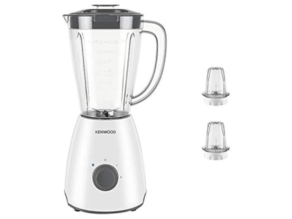 Kenwood 3-Piece Blender BLP10A0WH; 400 Watts with 2 Mill, white Blenders Juice blender 5