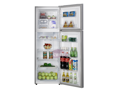 Hisense 328L Double Door Refrigerator RT328N4DGN; Top Freezer, Frost-free, 120watts Double Door Fridges Double door fridge 7
