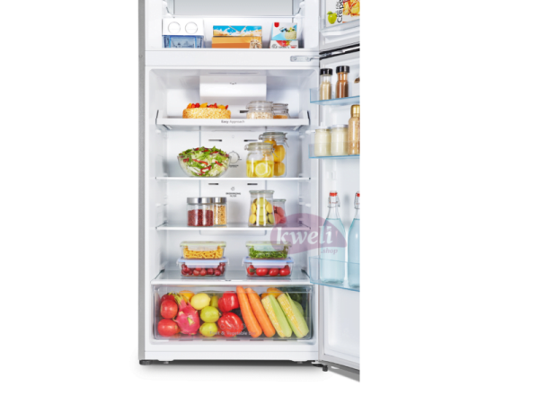Hisense 328L Double Door Refrigerator RT328N4DGN; Top Freezer, Frost-free, 120watts Double Door Fridges Double door fridge 5