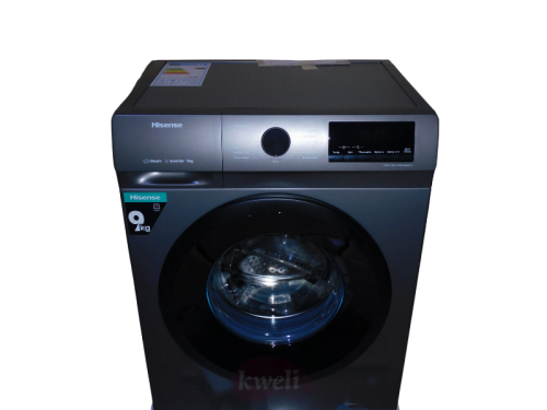Hisense 9kg Front Load Washing Machine WFQP9014EVM; 1400 rpm, 1400 rpm, Pause and Add Items, Steam, 1800 watts Front Load Washers front load washing machine
