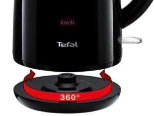 Tefal Electric Safa Tea Kettle KO260865; 1.7L Black insulated Metallic Kettles 2