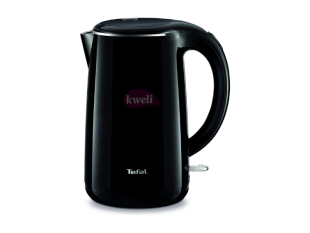 Tefal Electric Safa Tea Kettle KO260865; 1.7L Black insulated Metallic Kettles