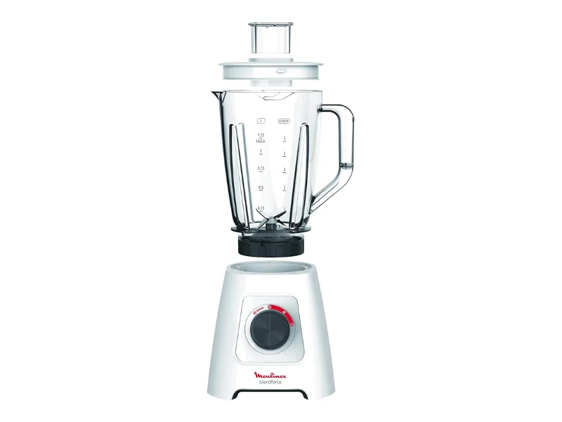 Moulinex BlendForce smoothie Blender LM423127; 600 Watts, smart lock & efficient ice crush function.