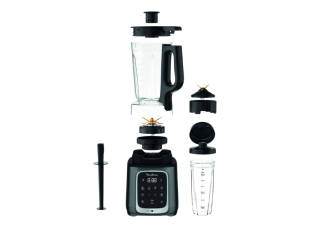 Moulinex Infinymix+ Blender 2L Black, LM91HD27; 1600 Watts, Ice crush Blenders Smoothie Blender 2