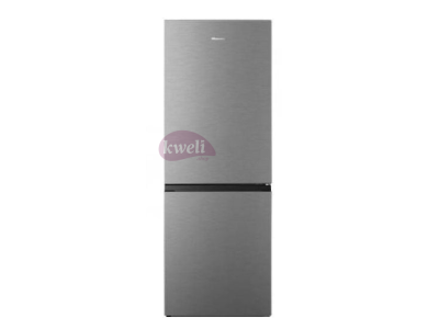 Hisense 231L Double Door bottom freezer Refrigerator RB231D4S; Silver (Defrost) Hisense Fridges Double door fridge 5