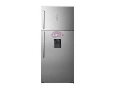 Hisense 715L Refrigerator Double Door RT715N4ACB;  Silver (stain-less steel) Hisense Fridges Double door fridge 5