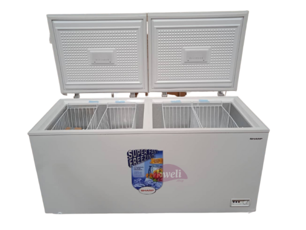 Sharp 660-litre Chest Freezer SCFK660XWH2; Double Doors, Fast Cooling Chest Freezers chest freezers 3