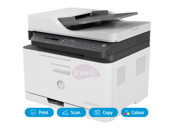 HP Multifunction Color Laser Printer 179fnw with Auto Doc Feeder; Colour Print, Copy, Scan, Fax, WiFi Printers 3