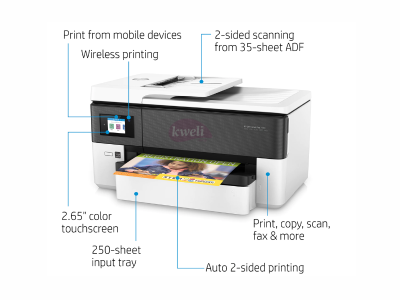HP OfficeJet Pro 7720 All-in-One A4/A3 Wireless Printer; Colour Print, Copy, Scan,  Fax, WIFI Printers 6
