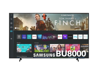 Samsung 65 inch Smart TV UA65BU8000; 4K UHD, Dynamic Crystal Color, Bluetooth, Tizen™ 4K UHD Smart TVs 5
