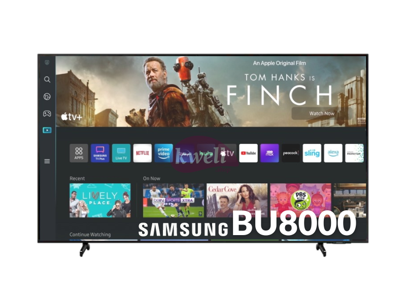 Samsung 65 inch Smart TV UA65BU8000; 4K UHD, Dynamic Crystal Color, Bluetooth, Tizen™ 4K UHD Smart TVs 2