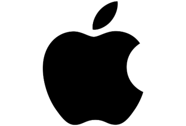Apple Logo Black -