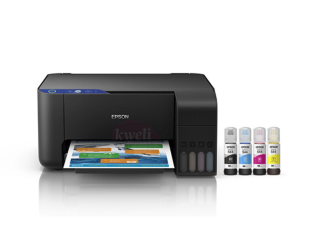 Epson Ecotank Printer L3110; All-in-One Printer + Scan and Copy, 12/3.9watts Computers, Laptops & Printers