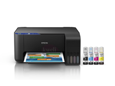 Epson Ecotank Printer L3110; All-in-One Printer + Scan and Copy, 12/3.9watts Computers, Laptops & Printers 8