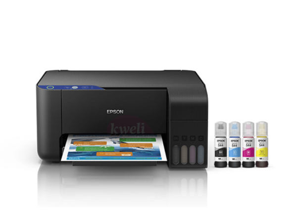 Epson Ecotank Printer L3110; All-in-One Printer + Scan and Copy, 12/3.9watts Computers, Laptops & Printers 3