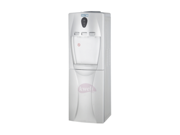 Solstar 3-tap Water Dispenser WD-64C-SLBSS, 12 liter Cabinet, Hot/Cold/Normal, 90 watts Water Dispensers 3