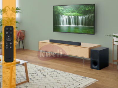 Sony 2.1ch Soundbar with Wireless Subwoofer HT-S400; 330 watts, Dolby Audio, Bluetooth SoundBars 8