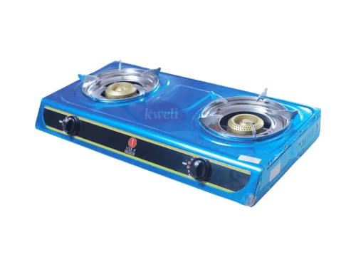 IQRA 2-Burner Gas Stove IQ-GS2BSS; Auto Ignition, 2 Burners, Steel-top Gas Stove Gas Stoves IQRA 2-Burner Gas Stove IQ-GS2BSS; Auto Ignition, 2 Burners, Steel-top Gas Stove Gas Stoves