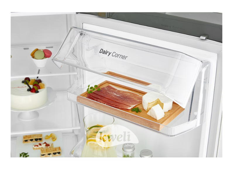LG 649L Refrigerator GC-L257JLXL; Side-by-Side Refrigerator, Smart Inverter, Smart Diagnosis™, Dispenser, Total No Frost, 500 watts LG Fridges 6