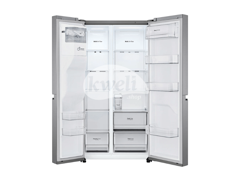 LG 649L Refrigerator GC-L257JLXL; Side-by-Side Refrigerator, Smart Inverter, Smart Diagnosis™, Dispenser, Total No Frost, 500 watts LG Fridges 4
