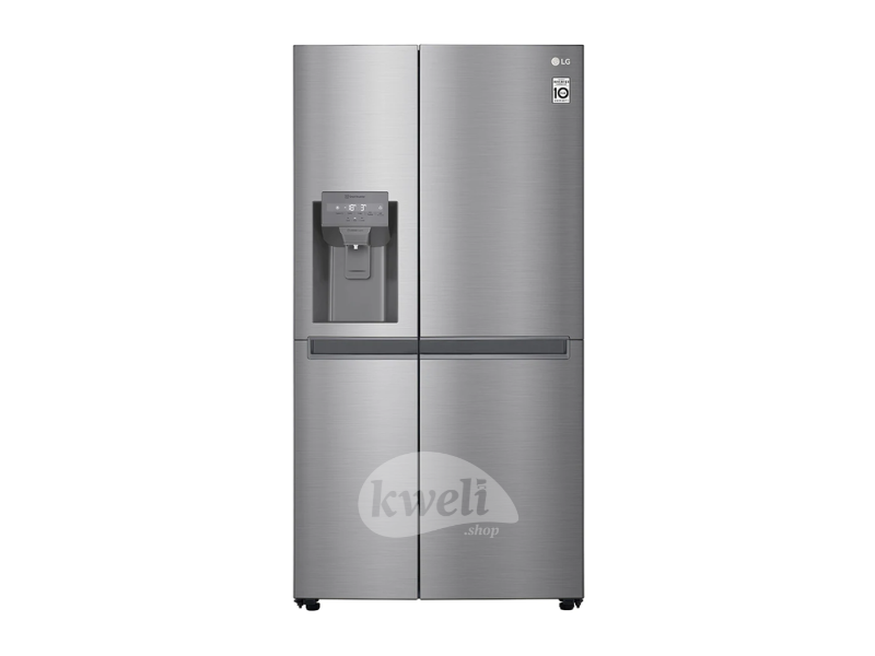 LG 649L Refrigerator GC-L257JLXL; Side-by-Side Refrigerator, Smart Inverter, Smart Diagnosis™, Dispenser, Total No Frost, 500 watts LG Fridges 3