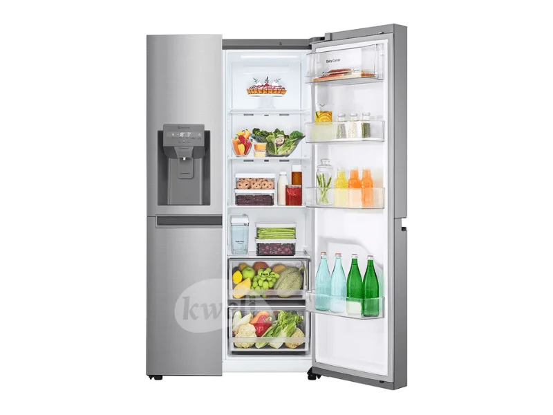 LG 649L Refrigerator GC-L257JLXL; Side-by-Side Refrigerator, Smart Inverter, Smart Diagnosis™, Dispenser, Total No Frost, 500 watts LG Fridges 4