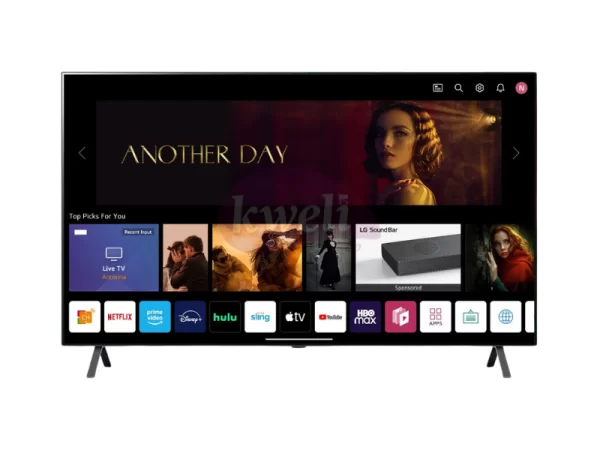 LG 65 inch 4K OLED TV OLED65A26LA; Cinema Screen Design, WebOS Smart TV, Ai Picture Pro, Magic Remote + Mic, 165 watts LG TVs Television